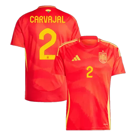Spain CARVAJAL #2 Home Jersey EURO 2024 - gojersey