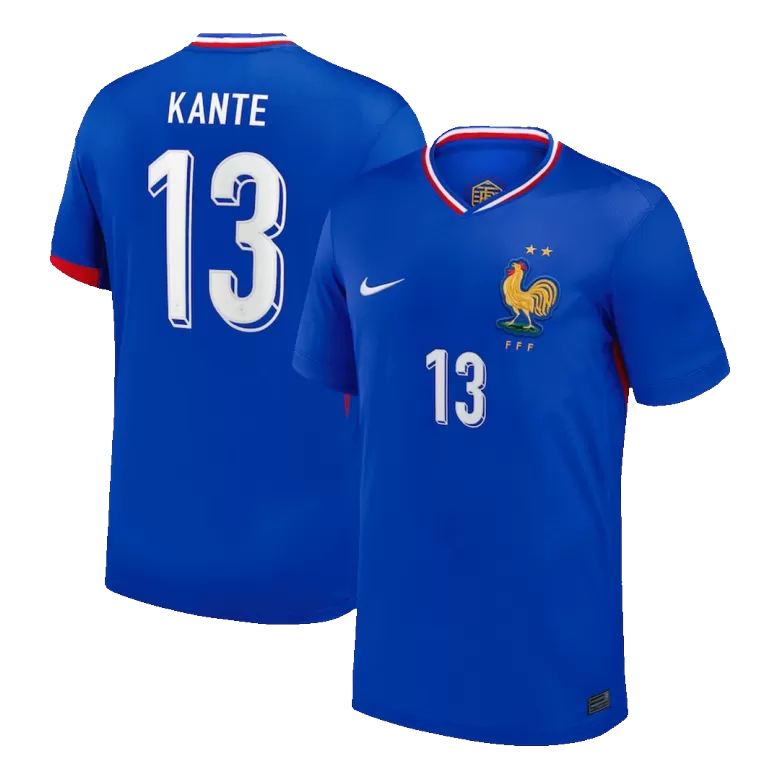 France KANTE #13 Home Jersey EURO 2024 - gojersey