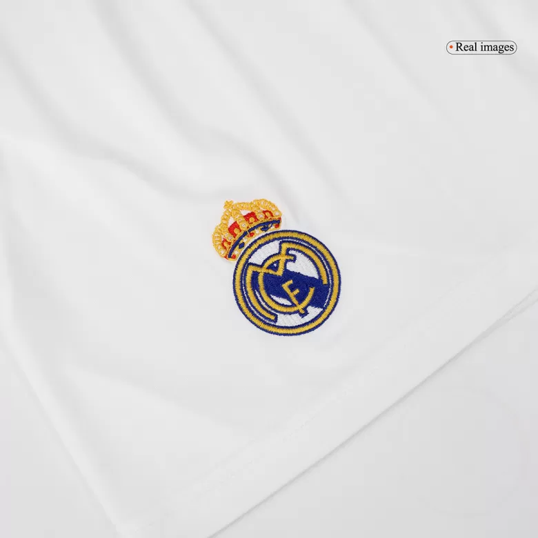 Real Madrid Home Soccer Shorts 2024/25 - gojersey