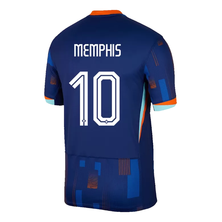 Netherlands MEMPHIS #10 Away Jersey EURO 2024 - gojersey