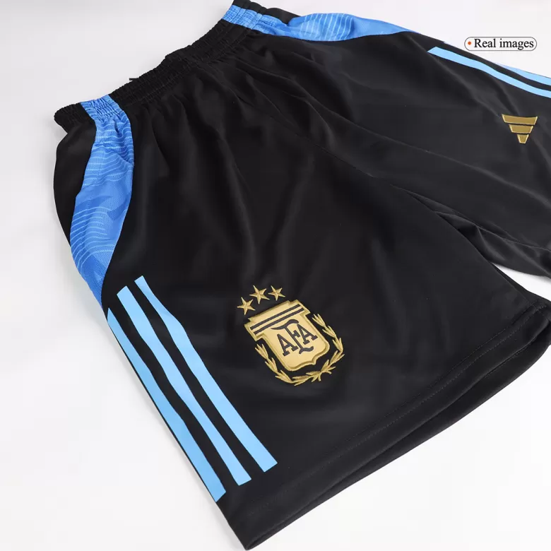 Argentina Pre-Match Training Soccer Shorts 2024 - gojersey