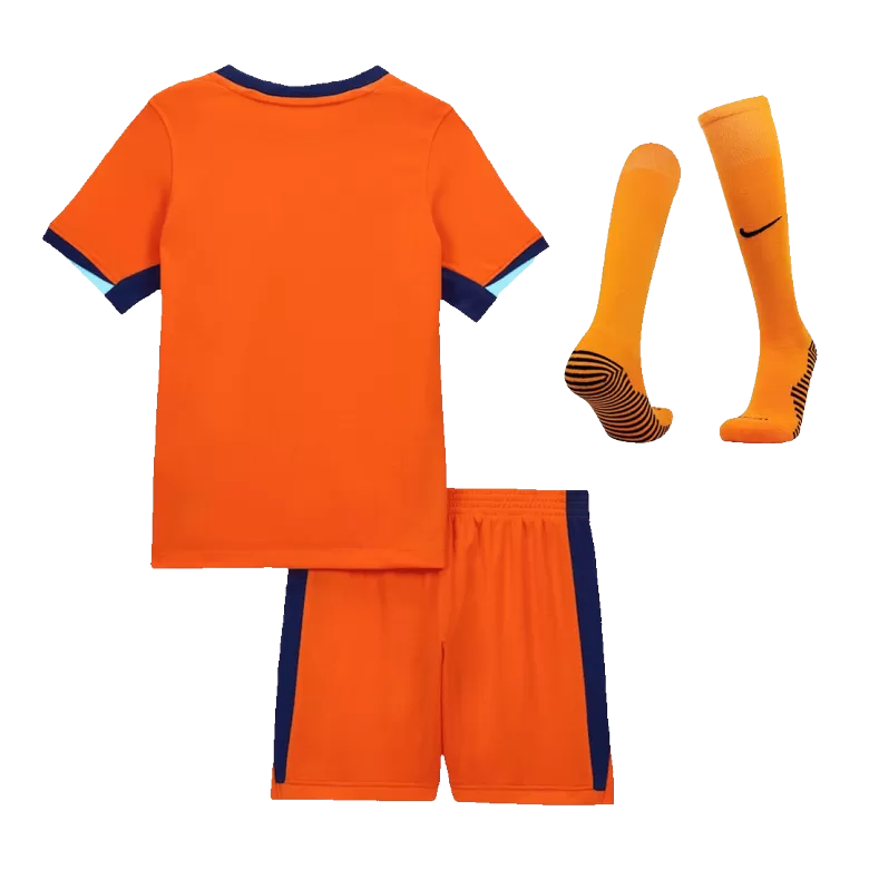 Netherlands Home Jersey Kit EURO 2024 Kids(Jersey+Shorts+Socks) - gojersey