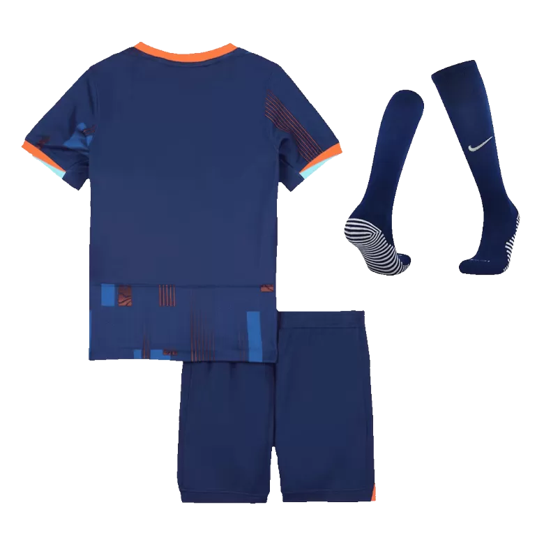 Netherlands Away Jersey Kit EURO 2024 Kids(Jersey+Shorts+Socks) - gojersey