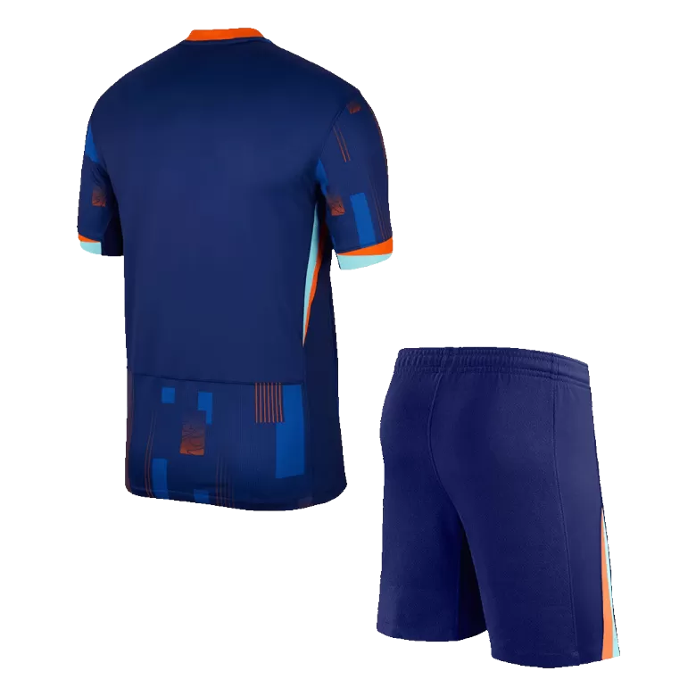 Netherlands Away Jersey Kit EURO 2024 (Jersey+Shorts) - gojersey