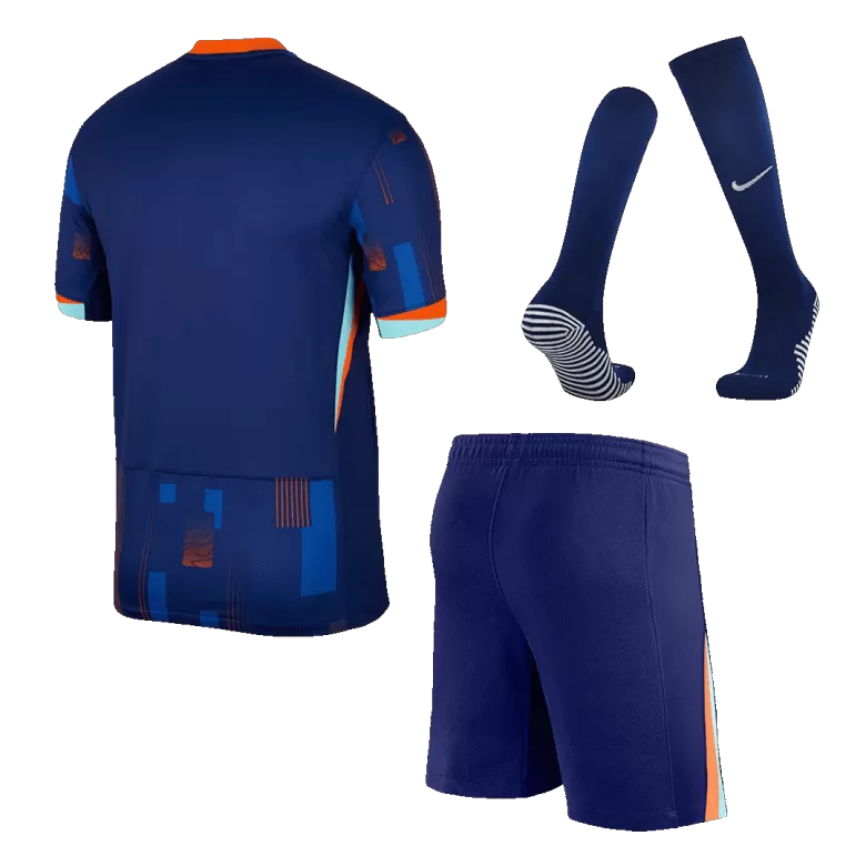 Netherlands Away Jersey Kit EURO 2024 (Jersey+Shorts+Socks) - gojersey