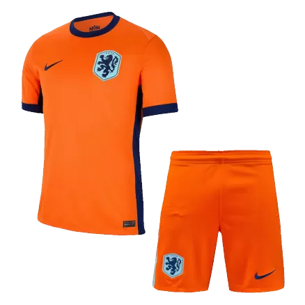 Netherlands Home Jersey Kit EURO 2024 (Jersey+Shorts) - gojersey