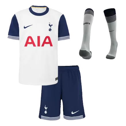 Tottenham Hotspur Home Jersey Kit 2024/25 Kids(Jersey+Shorts+Socks) - gojersey