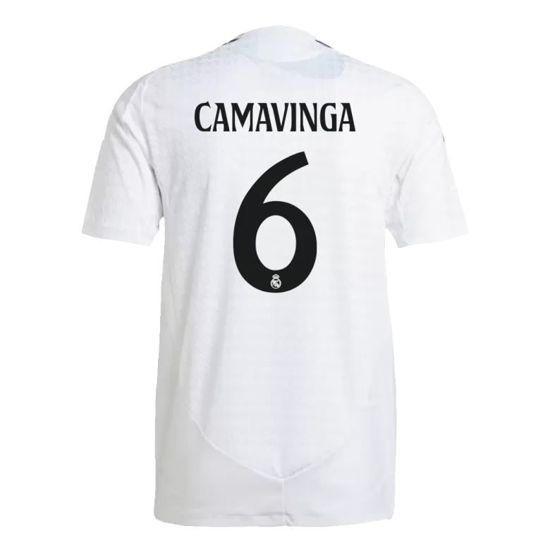 Real Madrid CAMAVINGA #6 Home Jersey Authentic 2024/25 - gojersey