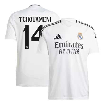 Real Madrid TCHOUAMENI #14 Home Jersey 2024/25 - gojersey