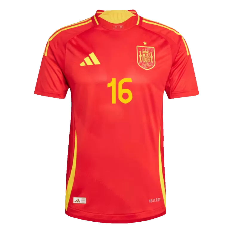 Spain RODRIGO #16 Home Jersey Authentic EURO 2024 - gojersey