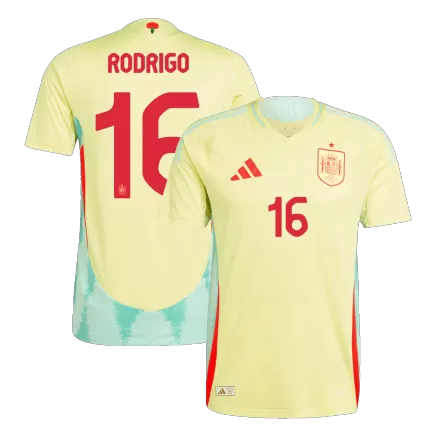 Spain RODRIGO #16 Away Jersey Authentic EURO 2024 - gojersey