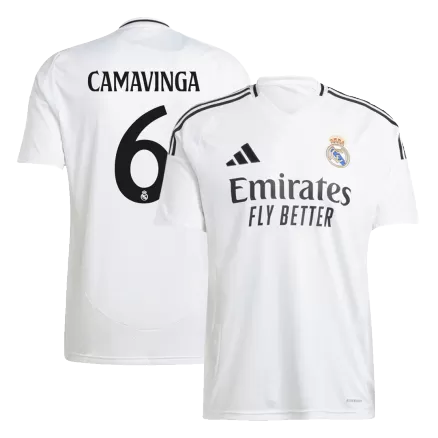 Real Madrid CAMAVINGA #6 Home Jersey 2024/25 - gojersey