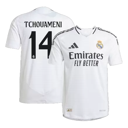 Real Madrid TCHOUAMENI #14 Home Jersey Authentic 2024/25 - gojersey