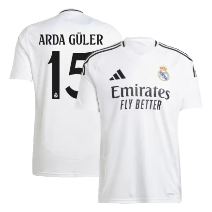 Real Madrid ARDA GÜLER #15 Home Jersey 2024/25 - gojersey