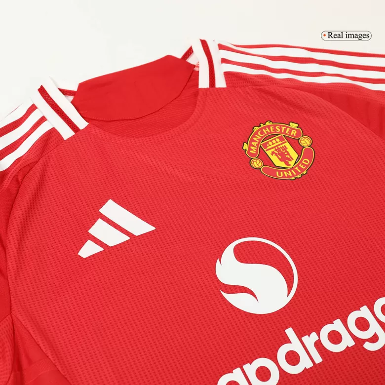 Manchester United Home Jersey Authentic 2024/25 - gojersey