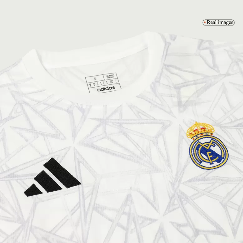 Real Madrid Pre-Match Training Jersey 2024/25 - White - gojersey