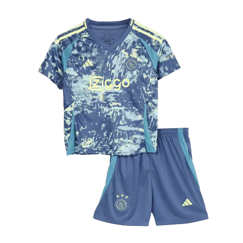 Ajax Away Jersey Kit 2024/25 Kids(Jersey+Shorts) - gojersey