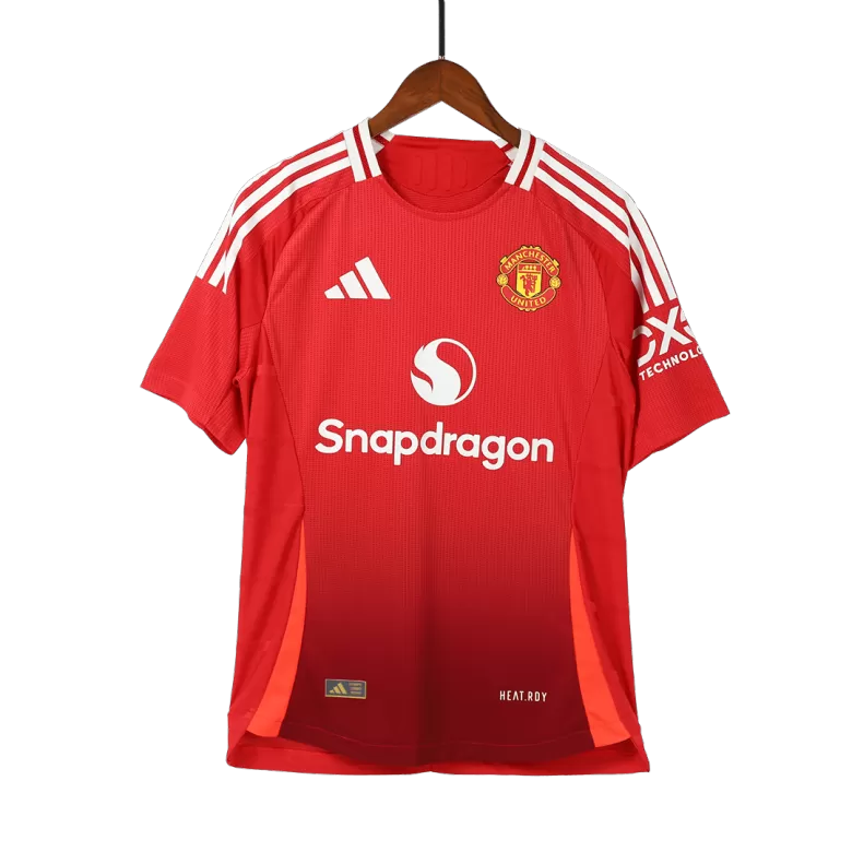 Manchester United GARNACHO #17 Home Soccer Jersey Authentic 2024/25 - gojersey