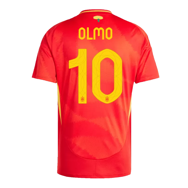 Spain OLMO #10 Home Jersey EURO 2024 - gojersey