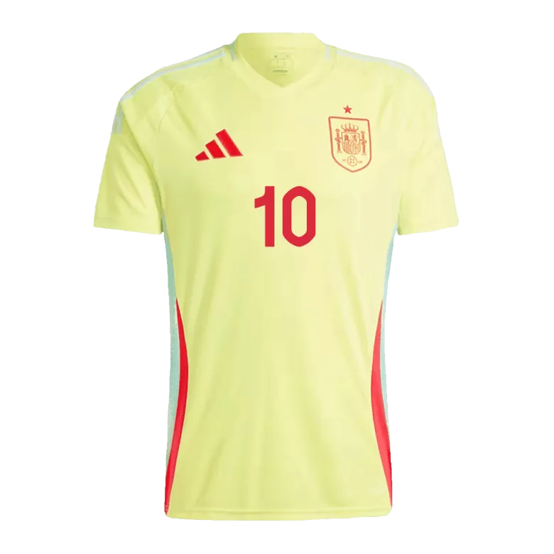 Spain OLMO #10 Away Jersey EURO 2024 - gojersey