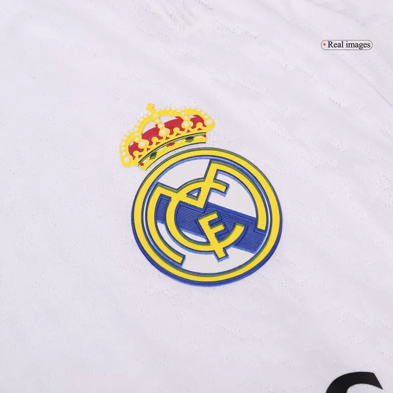 Authentic Real Madrid Long Sleeve Home Jersey 2024/25 - gojersey