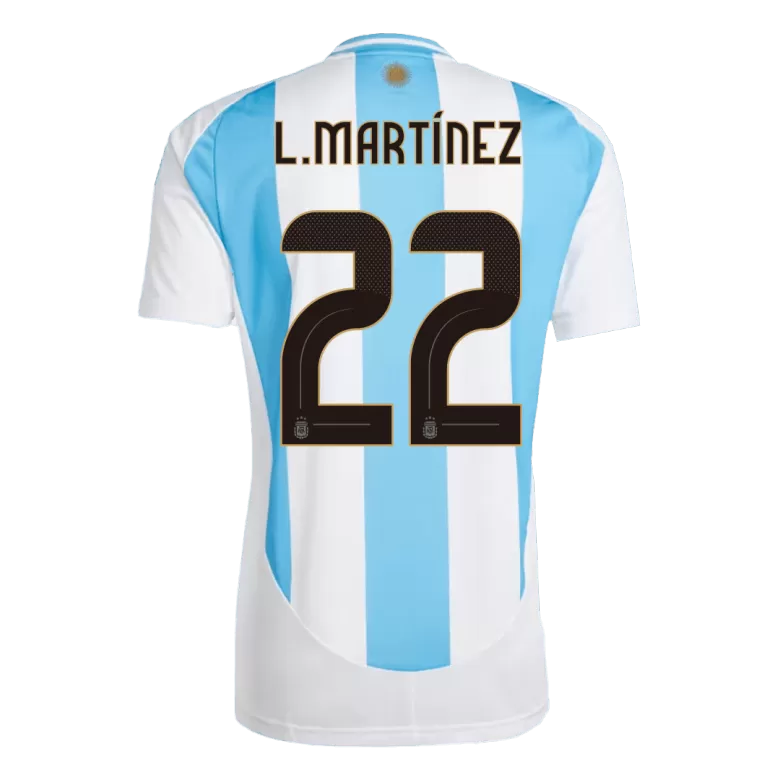 Argentina L.MARTÍNEZ #22 Home Jersey 2024 - gojersey