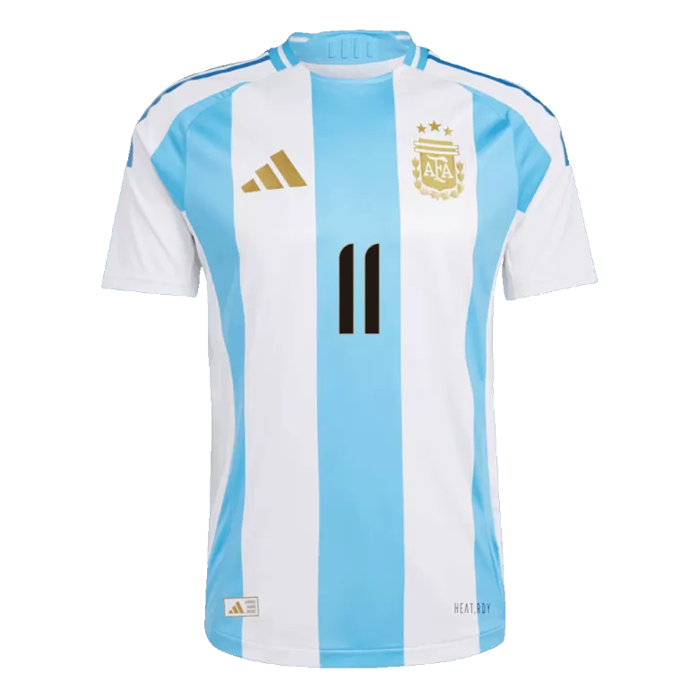 Argentina DI MARIA #11 Home Jersey Authentic Copa America 2024 - gojersey