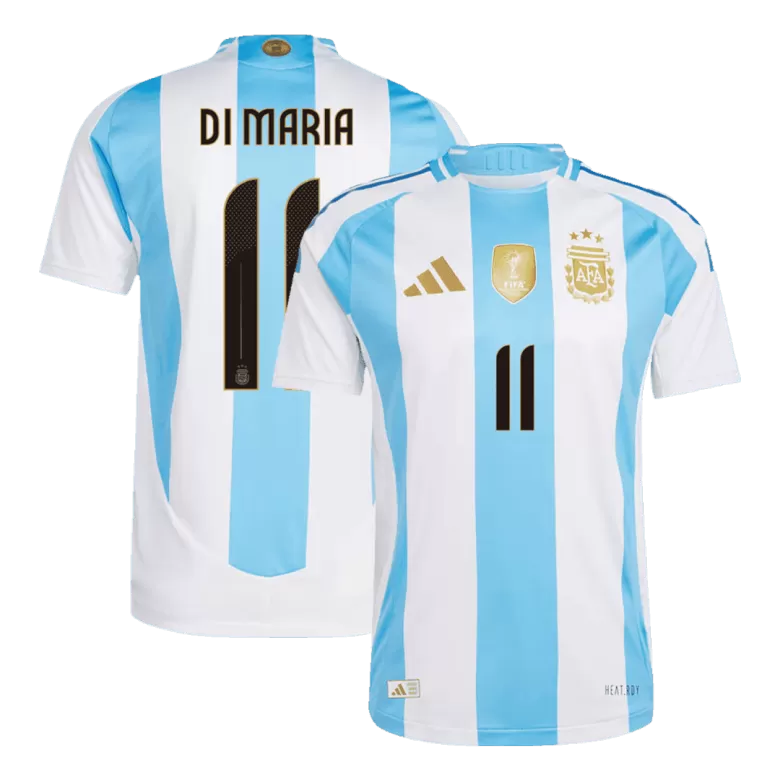 Argentina DI MARIA #11 Home Jersey Authentic 2024 - gojersey