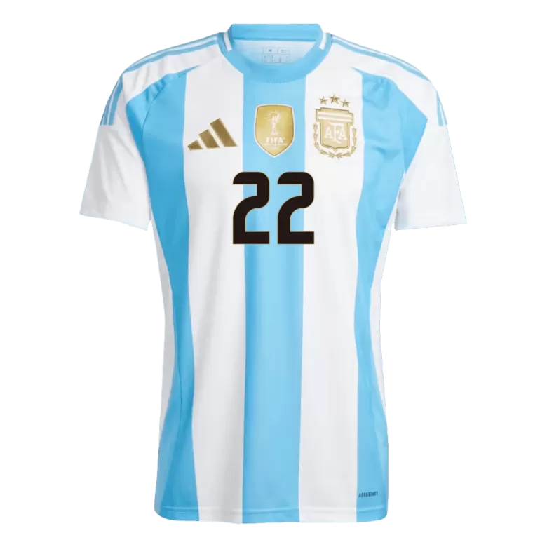 Argentina L.MARTÍNEZ #22 Home Jersey 2024 - gojersey