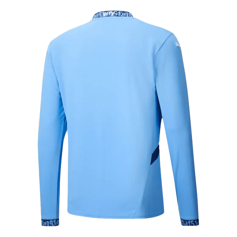 Manchester City Long Sleeve Home Jersey 2024/25 - gojersey