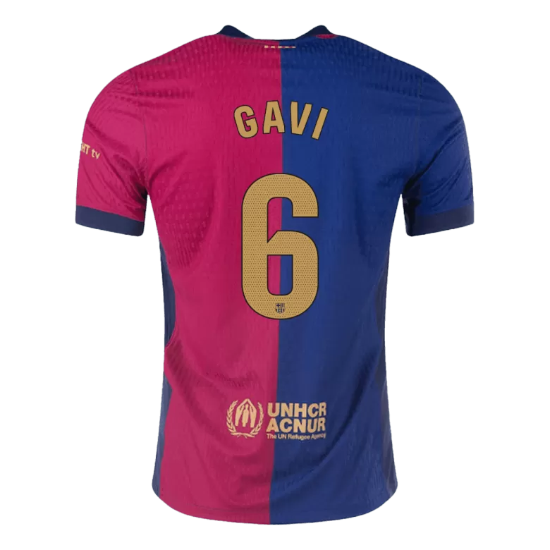 Barcelona GAVI #6 Home Jersey Authentic 2024/25 - gojersey