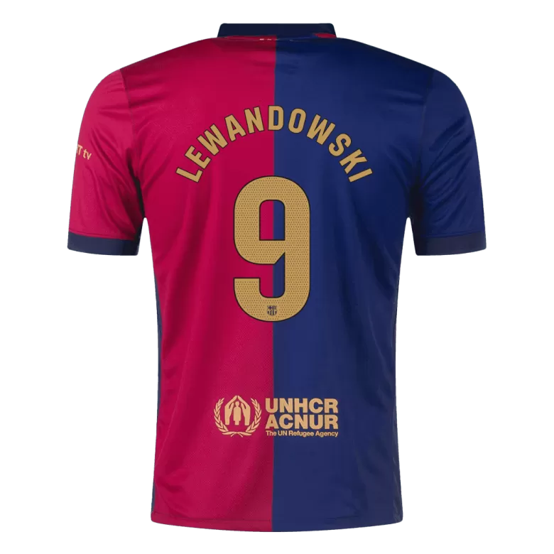 Barcelona LEWANDOWSKI #9 Home Jersey 2024/25 - gojersey