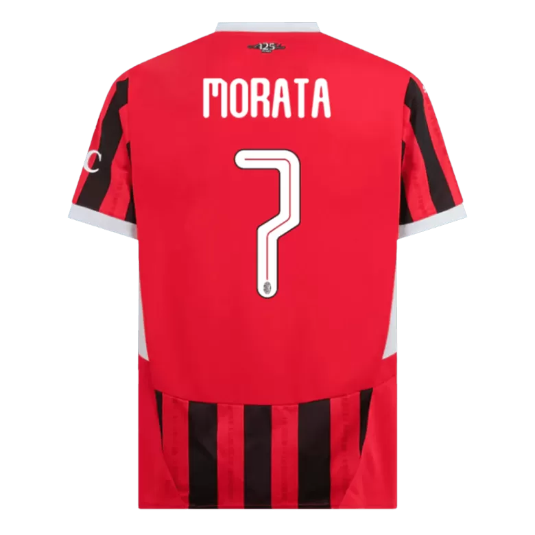 AC Milan MORATA #7 Home Jersey 2024/25 - UCL Edition - gojersey