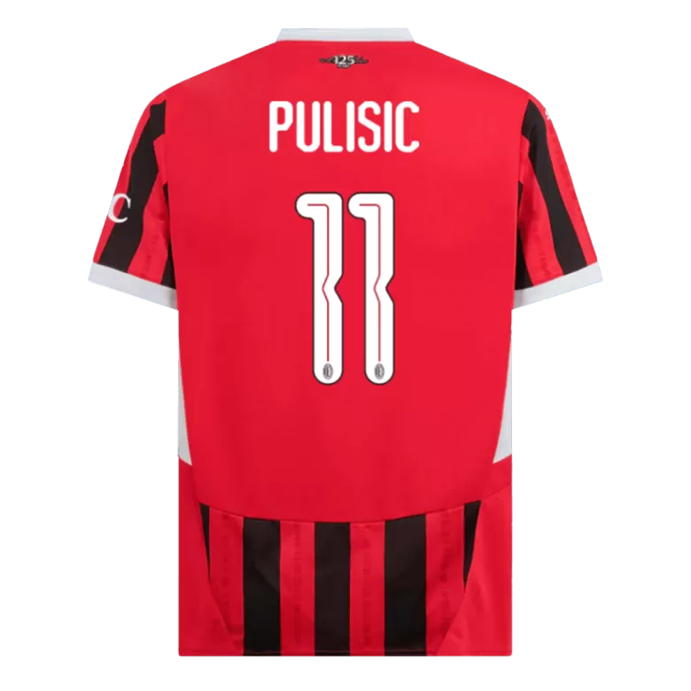 AC Milan PULISIC #11 Home Jersey 2024/25 - UCL Edition - gojersey