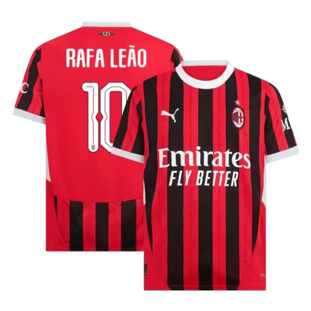 AC Milan RAFA LEÃO #10 Home Jersey 2024/25 - UCL Edition - gojersey