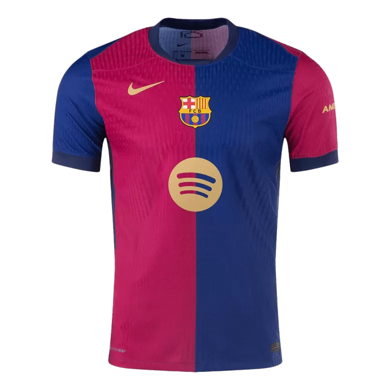 Barcelona LAMINE YAMAL #19 Home Jersey Authentic 2024/25 Spotify Logo Without Text - gojersey