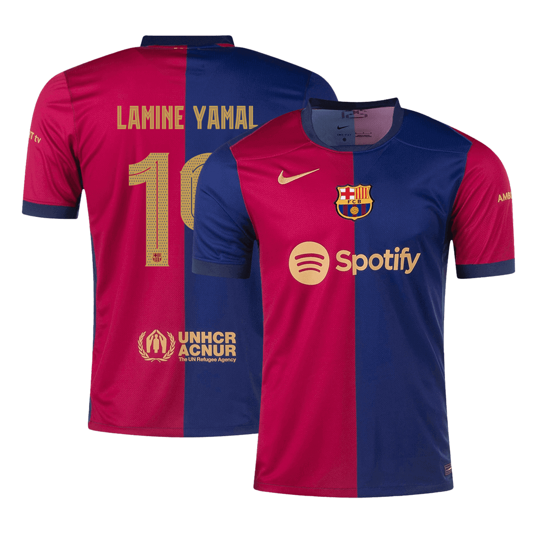 Barcelona LAMINE YAMAL #19 Home Jersey 2024/25 - UCL Edition | Gojersey