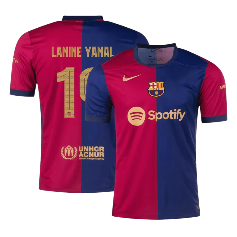 Barcelona LAMINE YAMAL #19 Home Jersey 2024/25 - UCL Edition - gojersey