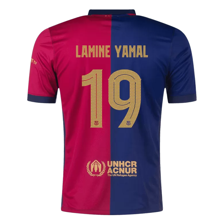 Barcelona LAMINE YAMAL #19 Home Jersey 2024/25 - UCL Edition - gojersey