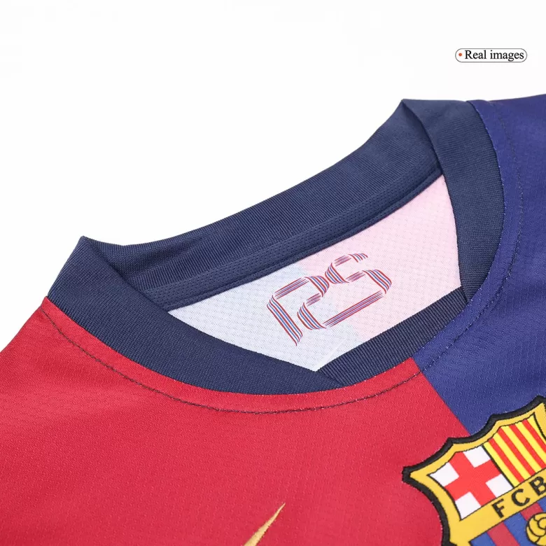 Barcelona Home Jersey Kit 2024/25 Kids(Jersey+Shorts+Socks) - gojersey