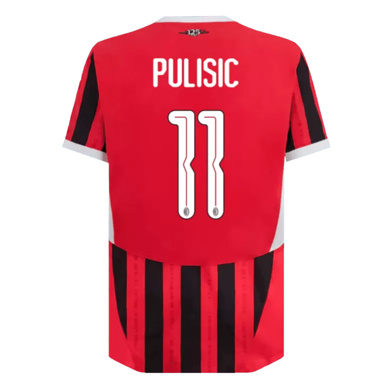 AC Milan PULISIC #11 Home Jersey Authentic 2024/25 - UCL Edition - gojersey