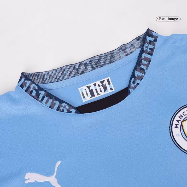 Manchester City Long Sleeve Home Jersey 2024/25 - gojersey