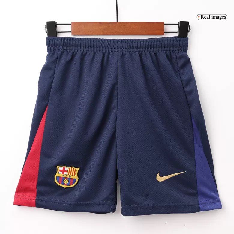 Barcelona Home Jersey Kit 2024/25 Kids(Jersey+Shorts+Socks) - gojersey