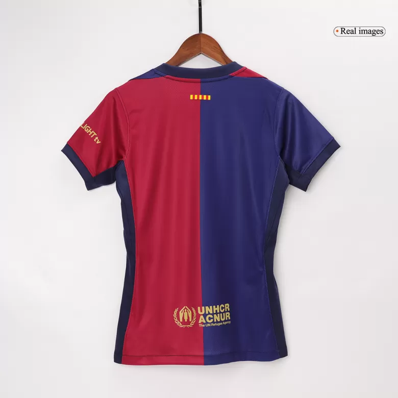 Women's Barcelona Home Soccer Jersey 2024/25 - gojersey