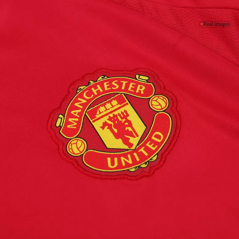 Manchester United Long Sleeve Home Jersey 2024/25 - gojersey