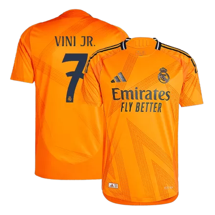 Real Madrid VINI JR. #7 Away Jersey Authentic 2024/25 - gojersey