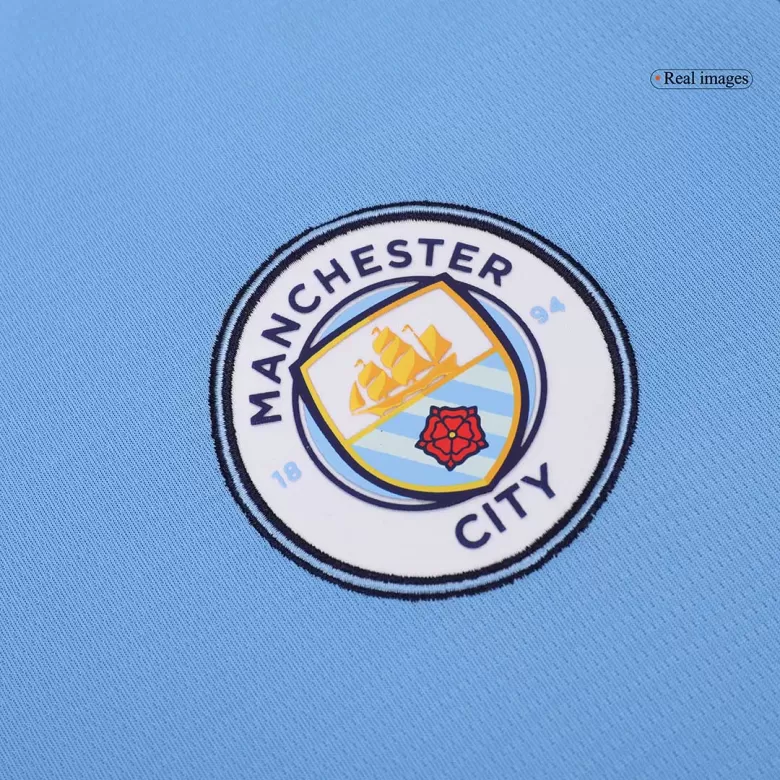 Manchester City Long Sleeve Home Jersey 2024/25 - gojersey