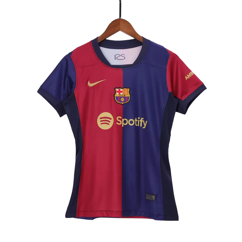 Women's Barcelona Home Soccer Jersey 2024/25 - gojersey