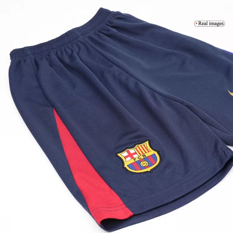 Barcelona Home Jersey Kit 2024/25 Kids(Jersey+Shorts) - gojersey