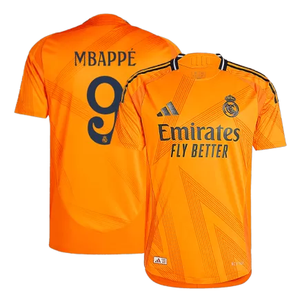 Real Madrid MBAPPÉ #9 Away Jersey Authentic 2024/25 - gojersey